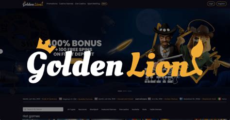 Goldenlion bet casino bonus